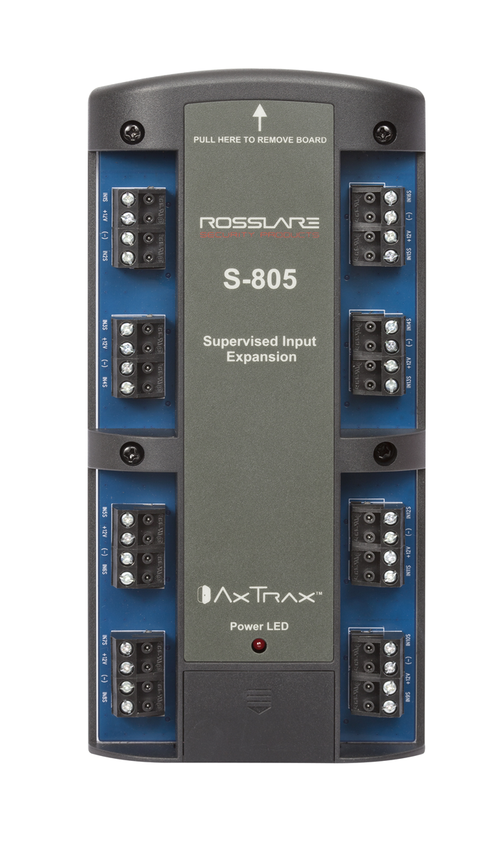 Placa de Expansión Rosslare S-805: 16 Entradas para Control de Acceso