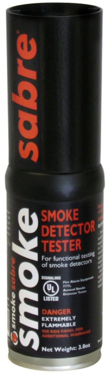 Smokesabre | Aerosol Probador de Detectores de Humo con Túnel Extensible