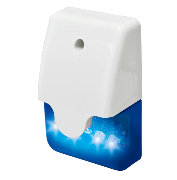 Mini Sirena Estroboscópica SECO-LARM SL-1312-SA: 110dB y LED para Intemperie