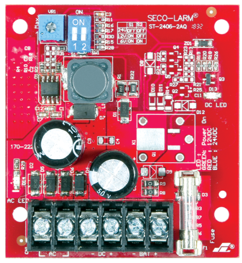 SECO-LARM ST-2406-2AQ | Fuente de Alimentación y Cargador de 1.5A/2.0A