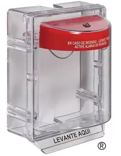 STI Stopper II STI-1230 | Protector de Policarbonato para Estaciones de Alarma