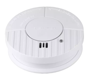 Alarma de humo KD129A/C/E es un dispositivo autónomo alimentado por batería de 9V