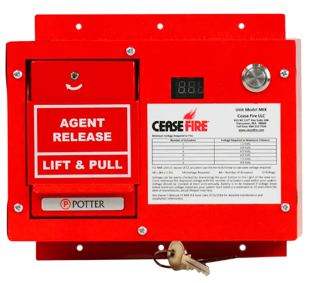 Kit de Iniciación Manual de Incendios MIK Series | Cease Fire LLC