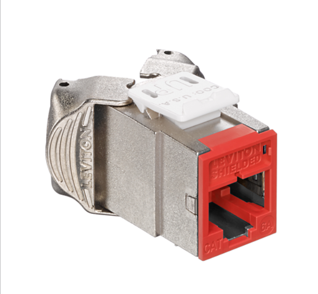 Jack Modular Blindado Leviton 6ASJK | Conectorización Libre de Herramientas Jack Modular Blindado Leviton 6ASJK | Conectorización Libre de Herramientas - Imagen 1