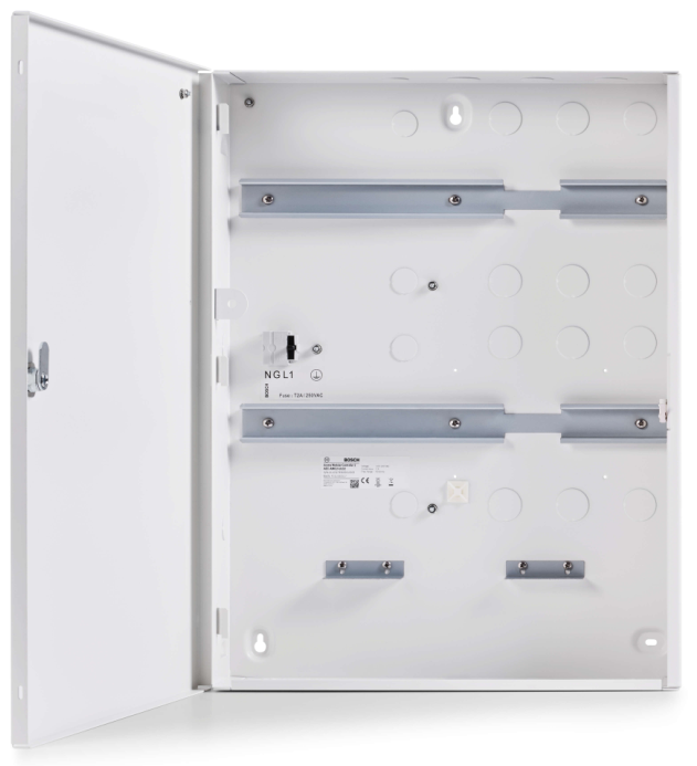 Bosch AEC-AMC2-UL02 | Carcasa Metálica con 2 Raíles DIN para Controladores AMC2 Bosch AEC-AMC2-UL02 | Carcasa Metálica con 2 Raíles DIN para Controladores AMC2 - Imagen 1