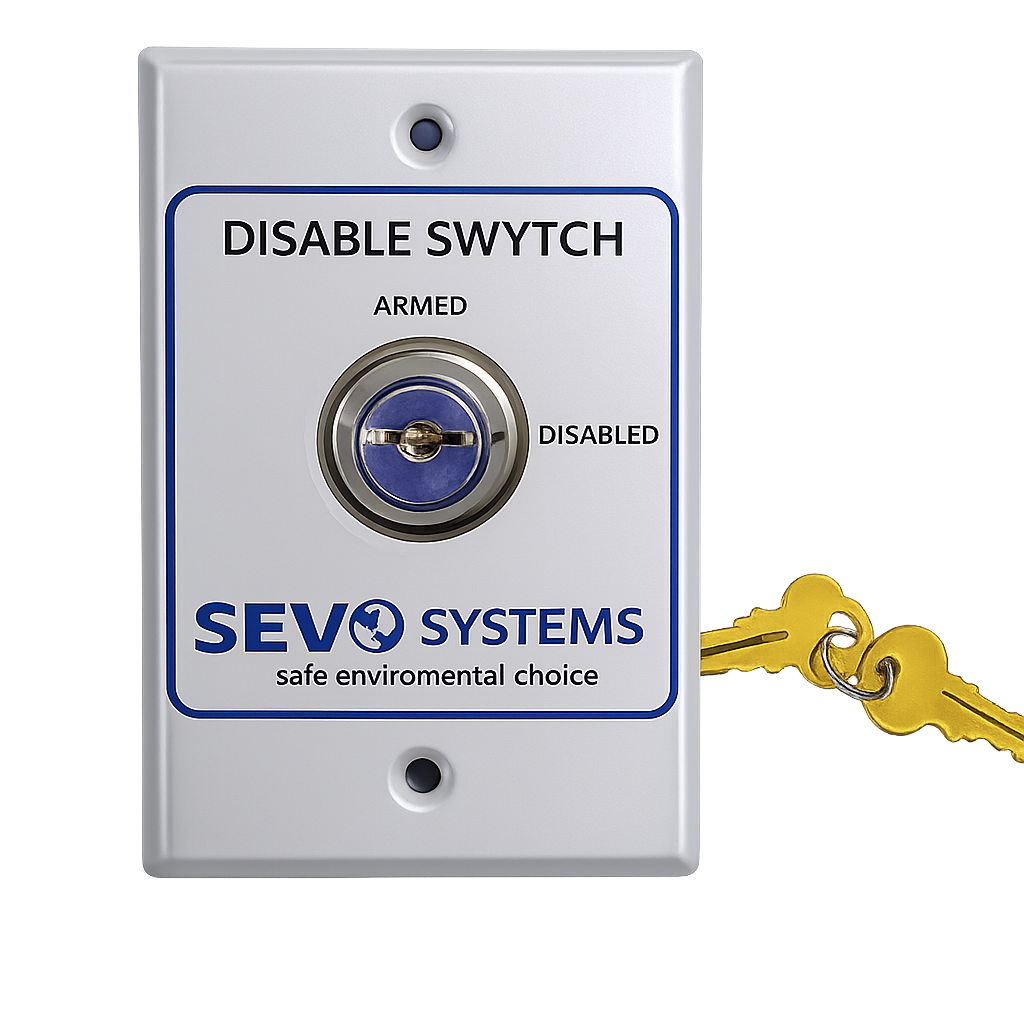 Interruptor de Mantenimiento SEVO Systems AS-55NL: Desarme del Sistema Contra Incendios Interruptor de Mantenimiento SEVO Systems AS-55NL: Desarme del Sistema Contra Incendios - Imagen 1
