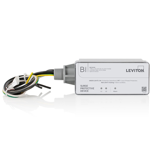 Supresor de Picos de Voltaje Leviton Serie B | 130kA por Fase Supresor de Picos de Voltaje Leviton Serie B | 130kA por Fase - Imagen 1