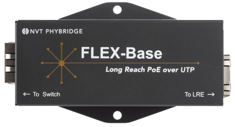NVT Phybridge FLEX-Base | Extensor PoE de Largo Alcance (610m) sobre UTP NVT Phybridge FLEX-Base | Extensor PoE de Largo Alcance (610m) sobre UTP - Imagen 1