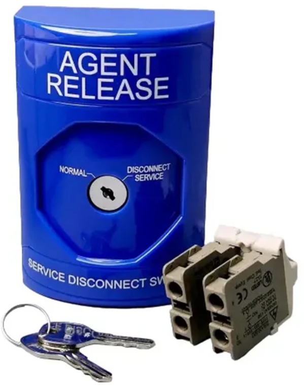 Edwards RELA-SRV-1 | Interruptor de Desconexión de Servicio para Sistemas de Extinción Edwards RELA-SRV-1 | Interruptor de Desconexión de Servicio para Sistemas de Extinción - Imagen 1