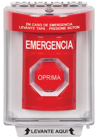 STI SS2032EM-ES | Botón de Emergencia Multiuso con Protección de Carcasa STI SS2032EM-ES | Botón de Emergencia Multiuso con Protección de Carcasa - Imagen 1